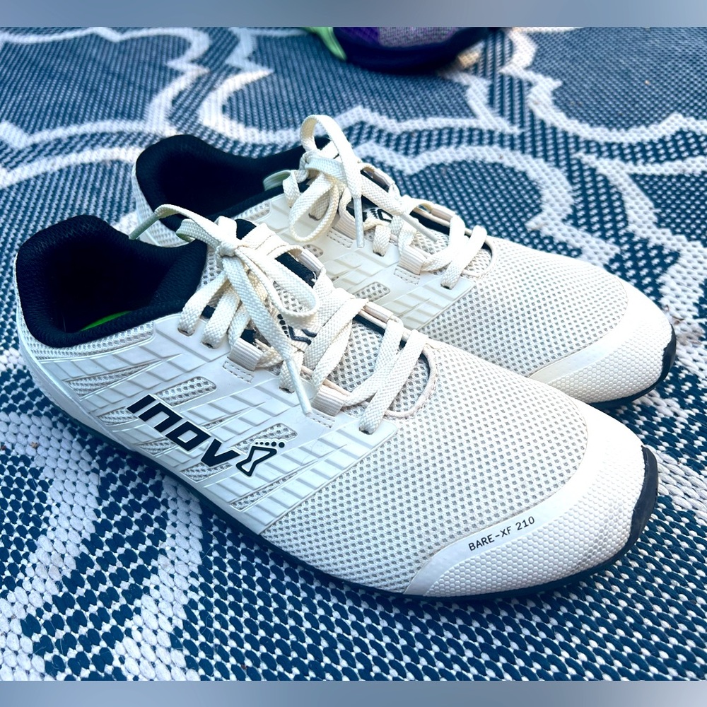 Inov8 bare xf 210 cream shoes